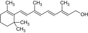 Retinol là một dẫn xuất vitamin A, loại vitamin thiết yếu với con người và cơ thể không thể tự tổng hợp được.